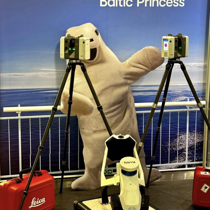 Blog post photo - m/s Baltic Princess laserskaneerimine